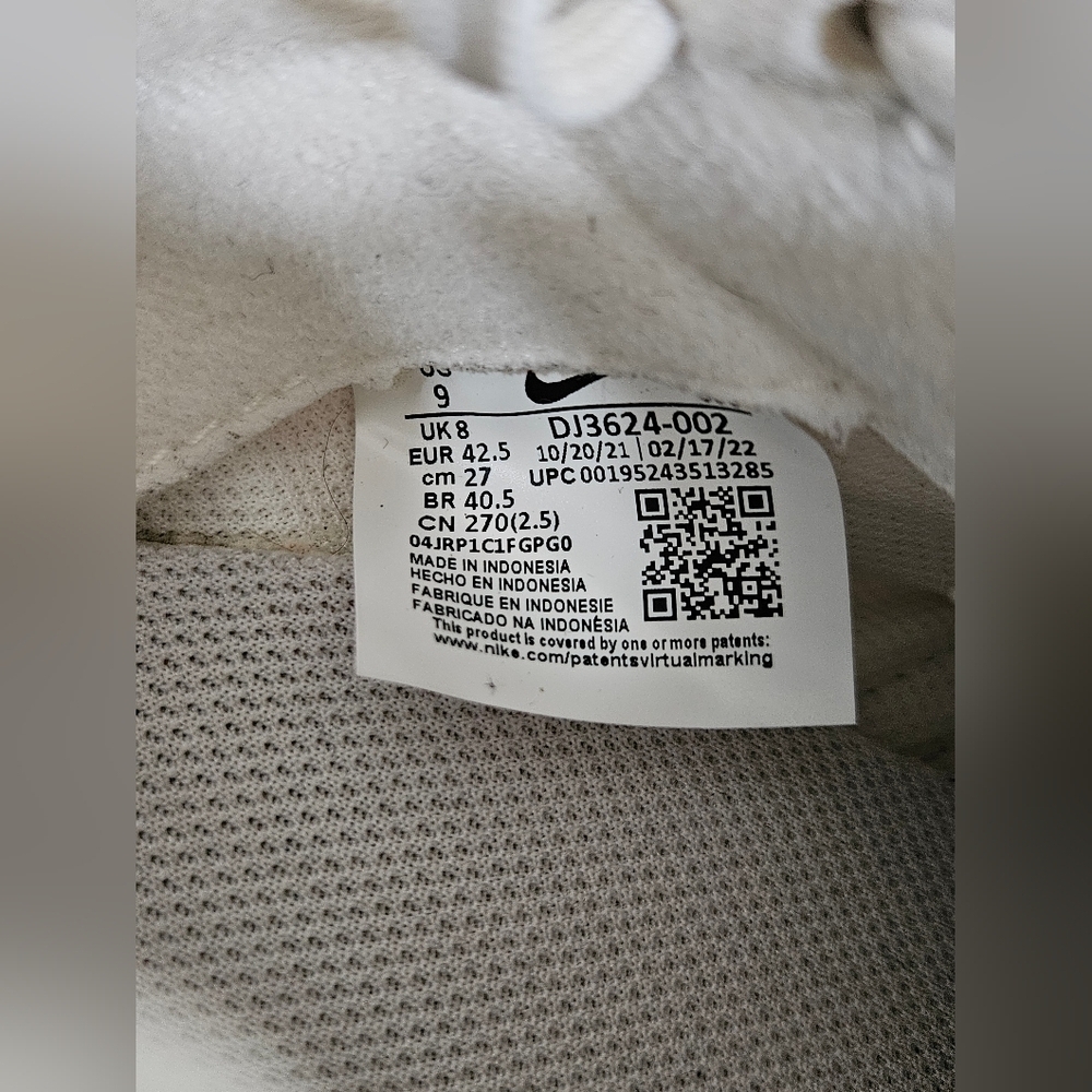 NIKE Air Max Dawn White Running Sneakers Men - Picture 10 of 10